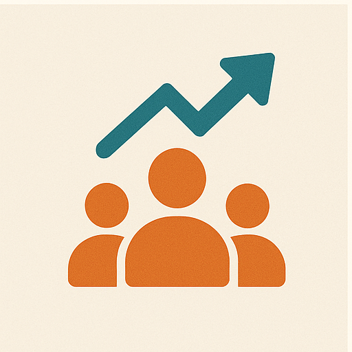 Engineering organization scaling illustration